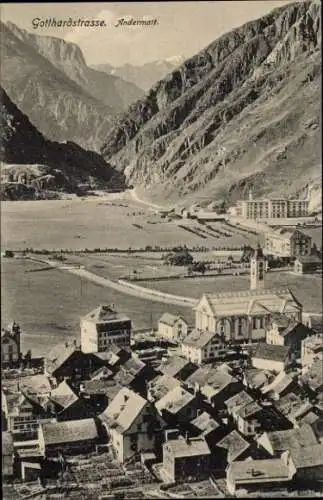 Ak Andermatt Kanton Uri, Gotthardstraße, Ort