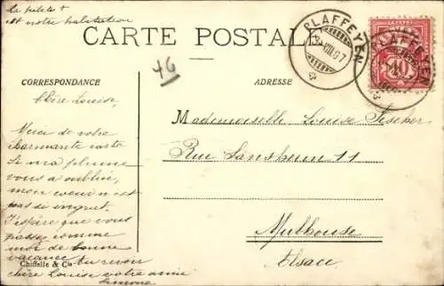 Ak Freiburg Stadt Freiburg Schweiz, Bains du Lac Noir