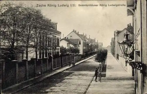 Ak Bruch Recklinghausen, Zeche König Ludwig I/II, Beamtenhäuser König Ludwig Straße