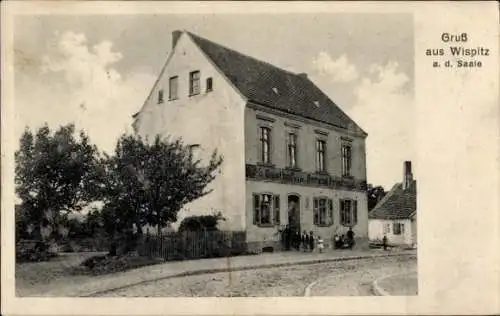 Ak Wispitz Wedlitz Nienburg an der Saale, Gasthof zum Herzog Friedrich