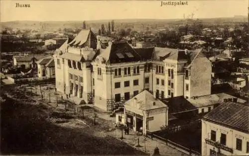 Ak Buzău Busäu Rumänien, Justizpalast