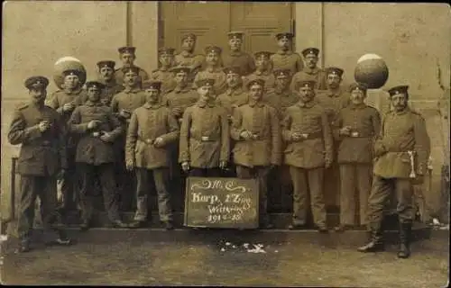 Set von 10 AK Soldaten Gruppenbild Kaiserreich