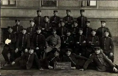 Set von 10 AK Soldaten Gruppenbild Kaiserreich