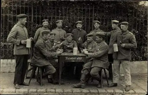 Set von 10 Ak Soldaten Gruppenbild Kaiserreich