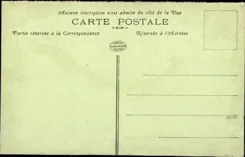 Ak Châtenois Vosges, La Gare, Arrivée d'un train