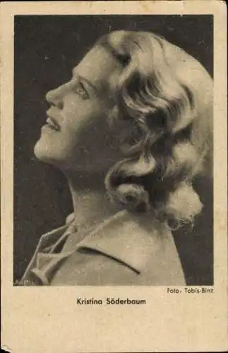 Ak Schauspielerin Kristina Söderbaum, Portrait