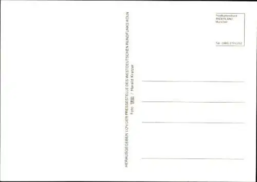 Ak Moderatorin Gaby Kowalski, Portrait, Autogramm