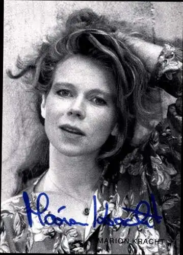 Ak Schauspielerin Marion Kracht, Portrait, Autogramm