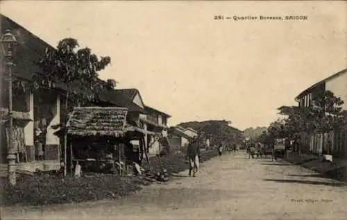Ak Saigon Cochinchina Vietnam, Bezirk Boresse