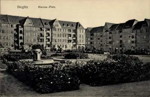 Ak Berlin Steglitz, Marcus-Platz