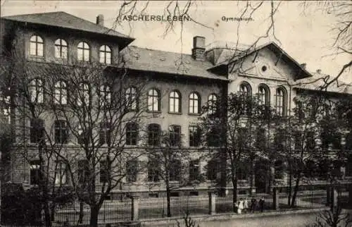 Ak Aschersleben im Salzlandkreis, Gymnasium