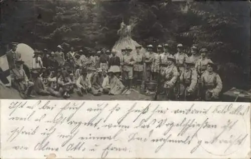 Foto Ak Afrika, Kaiserliche Schutztruppe in den Kolonien