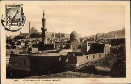 Ak Cairo Kairo Ägypten, Zitadelle und Moschee Mohamed Aly