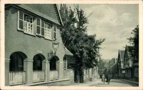 Ak Essen im Ruhrgebiet, Straßenpartie, Gartenvorstadt Margarethenhöhe