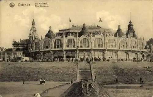 Ak Ostende Ostende Westflandern, Kursaal