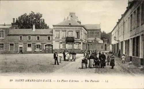 Ak Saint Amand les Eaux Nord, La Place d'Armes