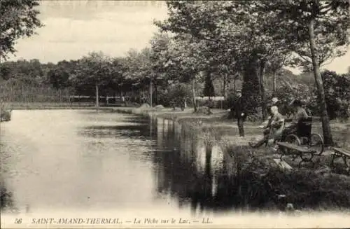 Ak Saint Amand les Eaux Nord, la Peche sur le Lac