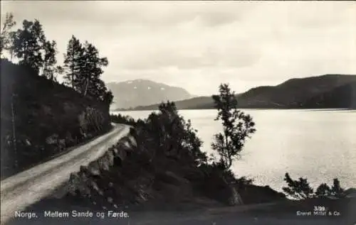 Ak Norwegen, Mellem Sande og Forde