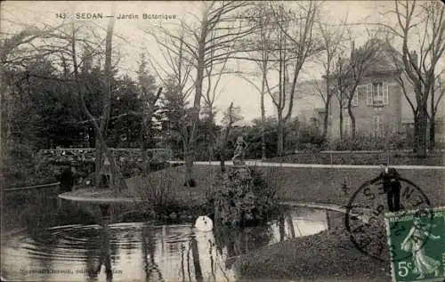 Ak Sedan Ardennes, Botanischer Garten