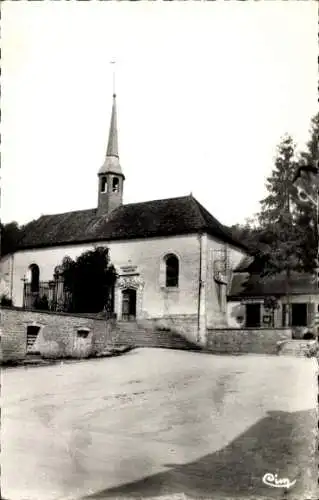 Ak Clairvaux Aube, Kapelle St. Anne, Post