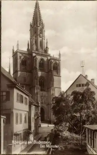 Ak Konstanz am Bodensee, Münster