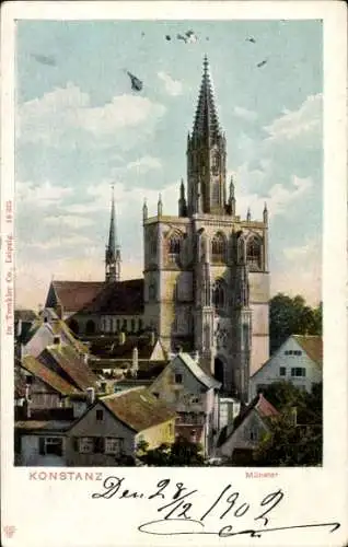 Ak Konstanz am Bodensee, Münster