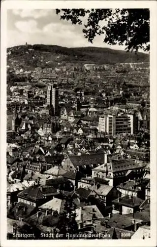 Ak Stuttgart in Württemberg, Panorama