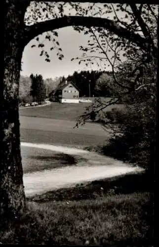 Ak Schopfloch Lenningen in Württemberg, Harpprechthaus der Sektion Schwaben im D.A.V.