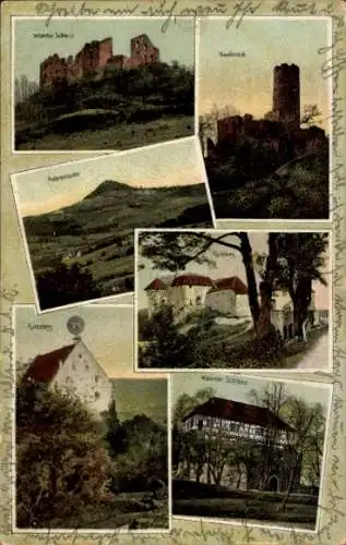 Ak Wäschenbeuren, Wäscher Schloss, Staufeneck, Ramsberg, Rechberg