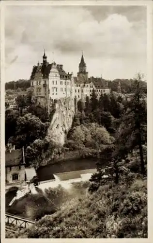 Ak Sigmaringen an der Donau, Schloss