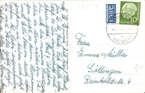 Ak Aschaffenburg in Unterfranken, Sandtor