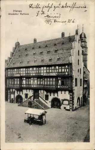 Ak Hanau Hessen,  Altstädter Rathaus