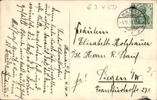 Ak Hanau Hessen,  Altstädter Rathaus