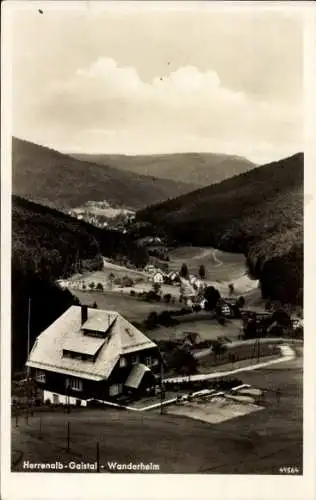 Ak Gaistal Bad Herrenalb im Schwarzwald, Wanderheim