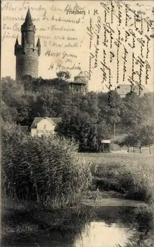 Ak Friedberg in Hessen, Burg