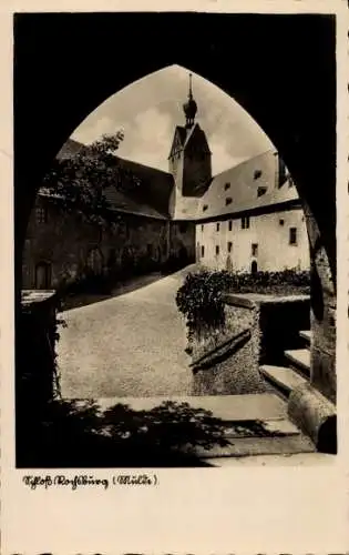 Ak Rochsburg Lunzenau in Sachsen, Schloss Rochsburg