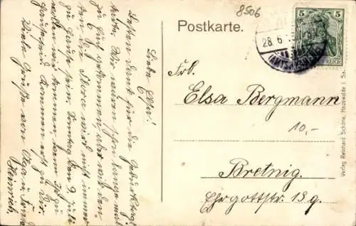 Ak Ohorn in Sachsen, Forsthaus