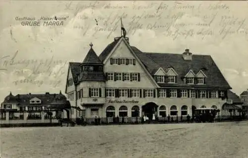 Ak Marga Brieske Senftenberg Brandenburg, Gasthaus Kaiserkrone