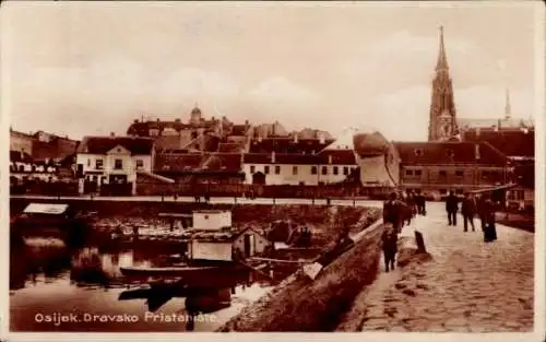 Ak Osijek Essegg Kroatien, Dravsko Pristaniste