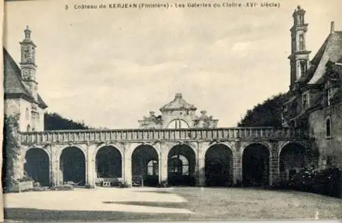 12 Ak Album Château de Kerjean Saint Vougay Finistère