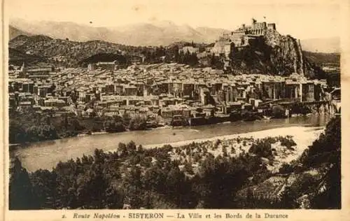 10 Ak Album Sisteron Alpes de Haute Provence