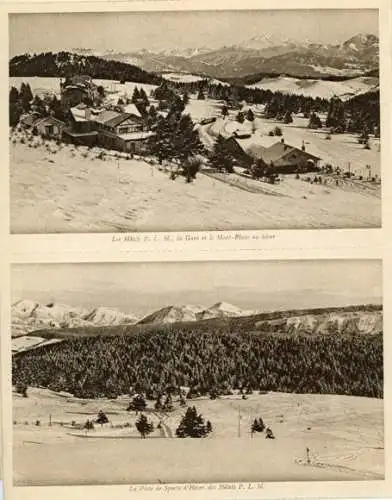 5 Ak im Umschlag zusammenhängend  Mont Revard Aix les Bains Savoie