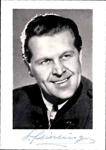 Ak Schauspieler Sebastian Feiersinger, Portrait, Autogramm