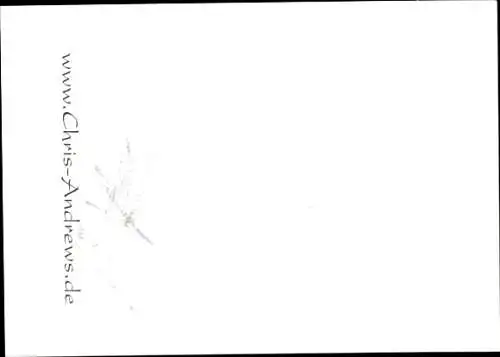 Ak Schauspieler Sänger Chris Andrews, Portrait, Autogramm