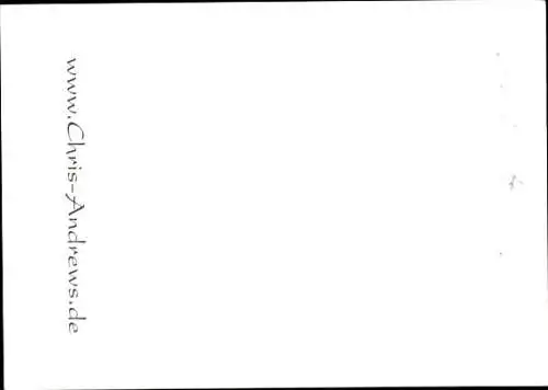 Ak Schauspieler Sänger Chris Andrews, Portrait, Autogramm