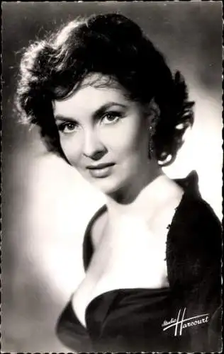 Ak Schauspielerin Gina Lollobrigida, Portrait