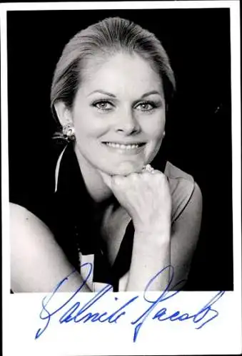 Ak Schauspielerin Gabriele Jacoby, Portrait, Autogramm