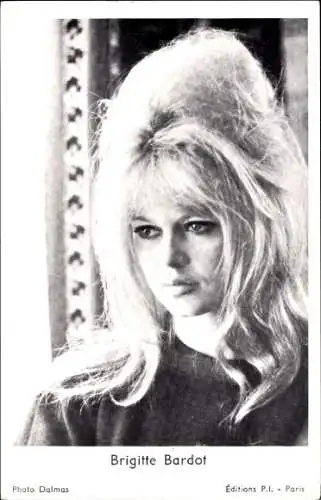 Ak Schauspielerin Brigitte Bardot, Portrait, Autogramm