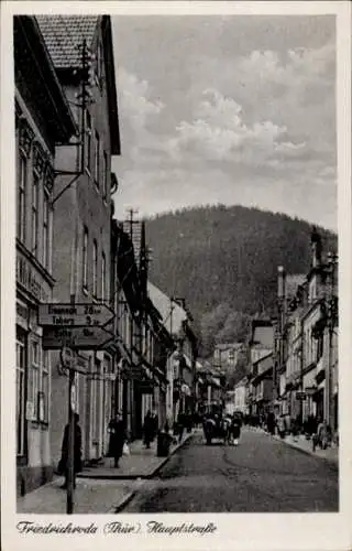 Ak Friedrichroda im Thüringer Wald, Hauptstraße