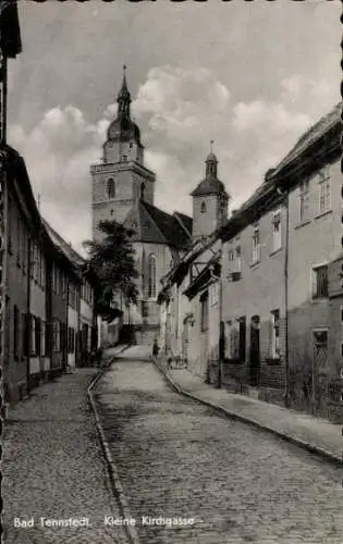 Ak Bad Tennstedt in Thüringen, Kleine Kirchgasse